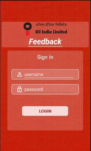OIL Field Visit Feedback Screen 2