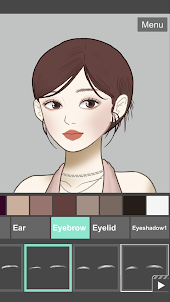 Paper Doll : Make up game