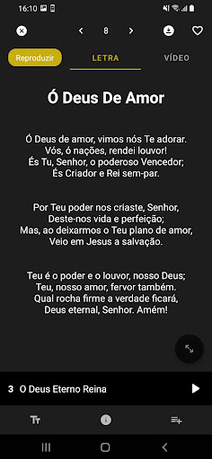 Novo Hinário Adventista Screen 2