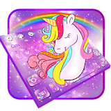 Adorable Galaxy Unicorn icon