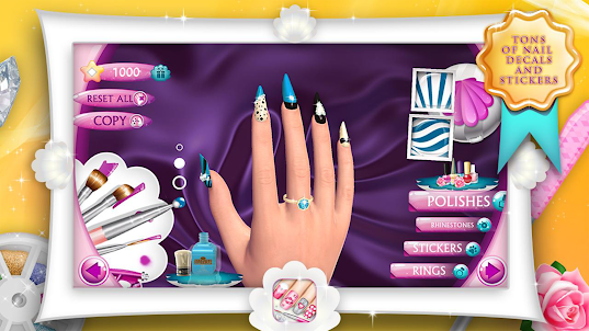 Игры для девочек ногти 3D