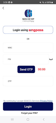 App screenshot