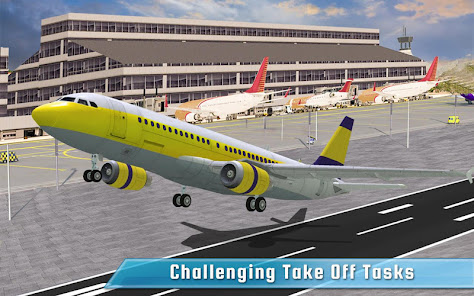 Aeroplane Flying Simulator apkdebit screenshots 2