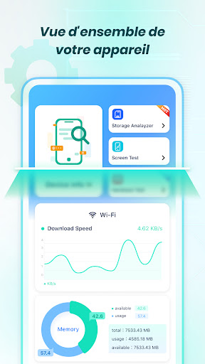 Aperçu de l'application