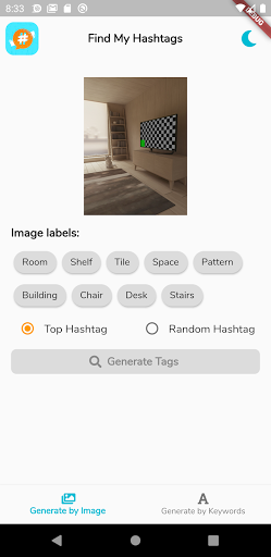 Find My Hashtags Generator AI Screen 2