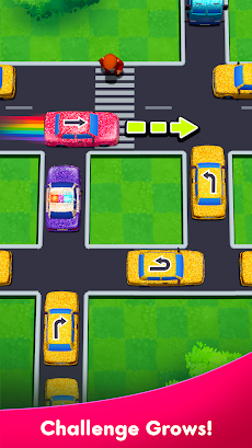 Car Out Traffic Parking!駐車場ゲームのおすすめ画像4