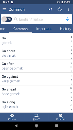 Turkish Dictionary Offline Screen 3