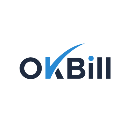 Invoice, Billing app - OK BILL logo