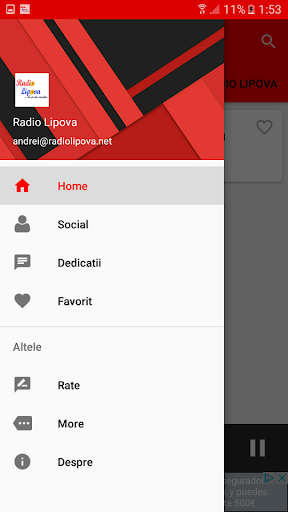 Radio Lipova Popular Screen 2