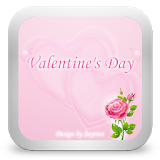 GOSMS Pink Valentine Theme icon