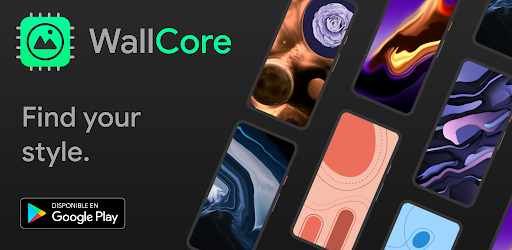 Android application Wallcore screenshort