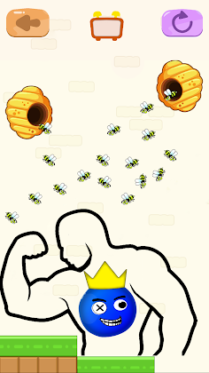 Save the Rainbow : Draw Line - Screenshot 2