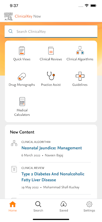 ClinicalKey Now - New - (Android)