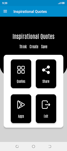 Android application Inspirational Quotes App screenshort