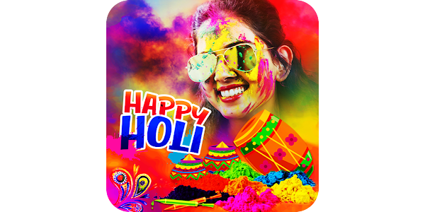 Happy Holi Background and Text Png - Holi Latest (2020) text Png