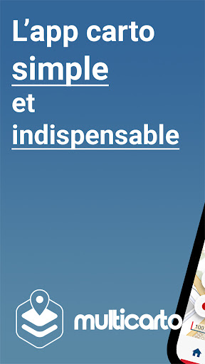 Android application Multicarto France screenshort