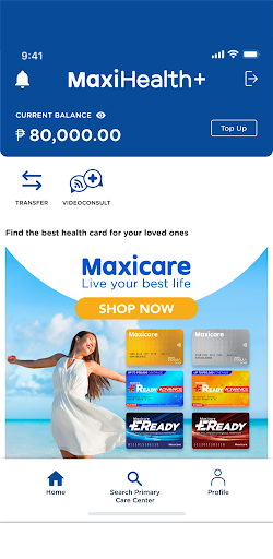 Maxihealth+ Screen 2