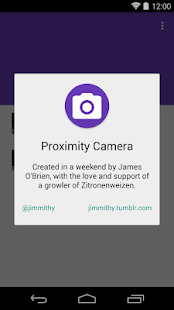 Proximity Camera Screenshot
