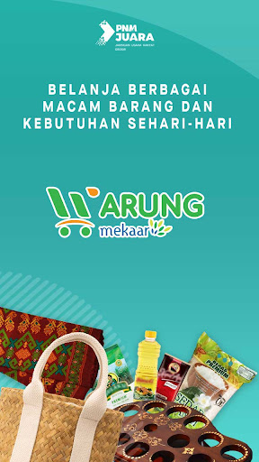 Android application WARUNG mekaar screenshort