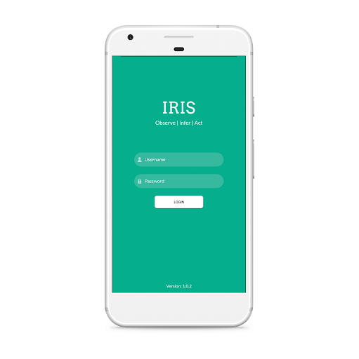 Android application IRIS screenshort