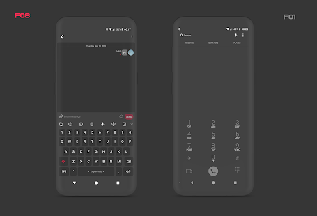 PitchBlack S - Samsung Substratum Theme Oreo/OneUI Screenshot