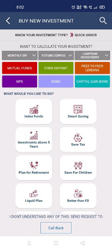 Bansal Investments Screen 3