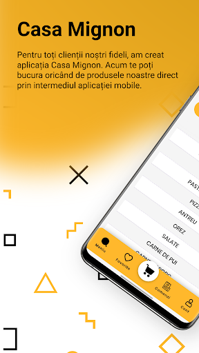 Android application Casa Mignon screenshort