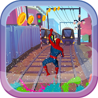 Subway Spider Hero Men