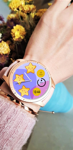 Colorful Samsung watch face Screen 2