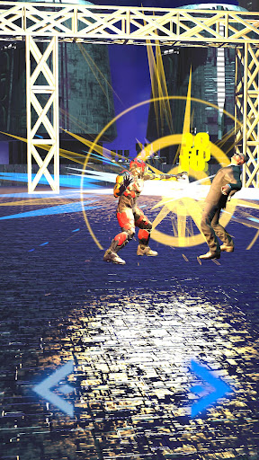 Super Hero Iron Robot Fighting