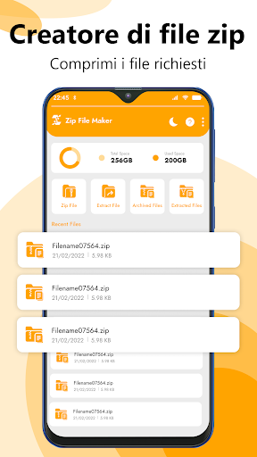 Anteprima dell'app