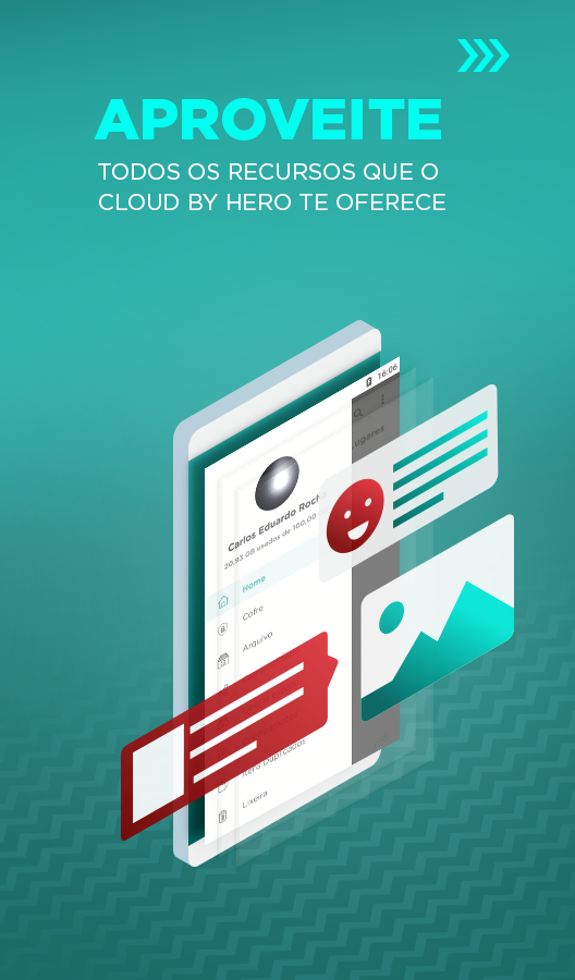 Android application Cloud by Hero screenshort