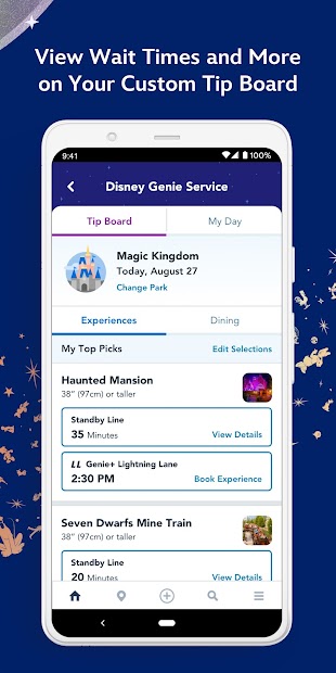 Captura de Pantalla 4 My Disney Experience android
