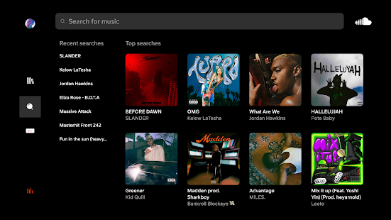 SoundCloud: Música y Playlists Screenshot