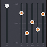 Equalizer music player icon