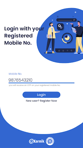 Android application eKarmik BCT 2.0 screenshort