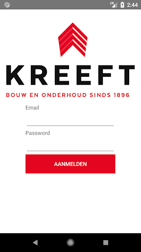 Android application Bouwbedrijf Kreeft screenshort