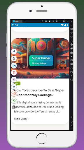 Android application Gulfam qamar screenshort
