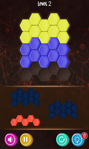 Android application Block Hexa Puzzle screenshort
