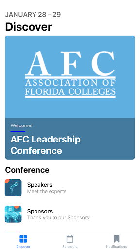 Association of Florida College Screen 2