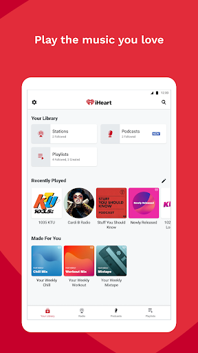 iHeart: Music, Radio, Podcasts screenshot