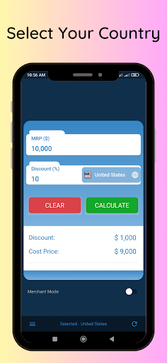 Discount Calculator Screen 3