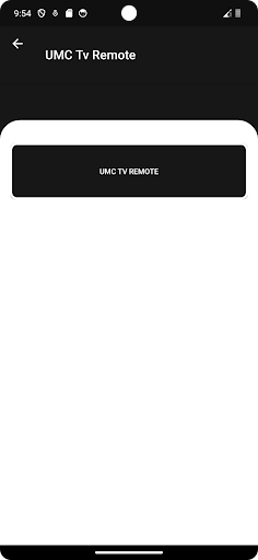 Remote control for UMC Tv Screen 2