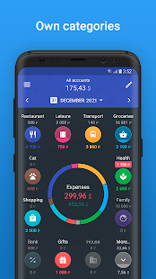 1Money: expense tracker budget Screenshot
