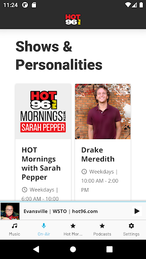 HOT 96 Screen 2