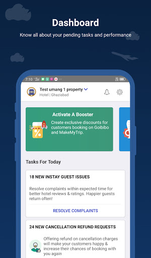 MMT and GI Hotel Partners App
