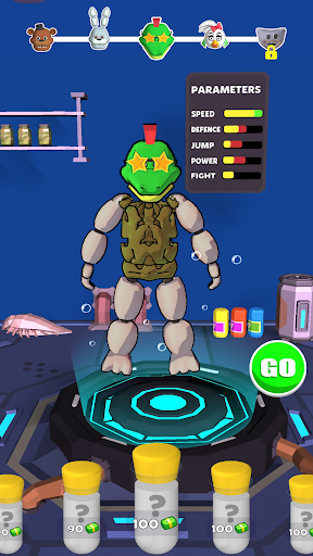 Merge Monsters Party Screen 2