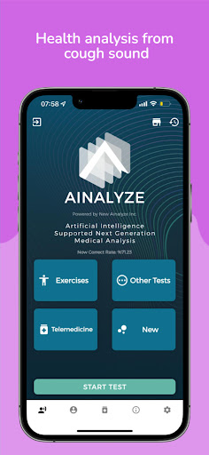 Android application Ainalyze screenshort