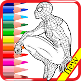 coloringo for spider man waw icon