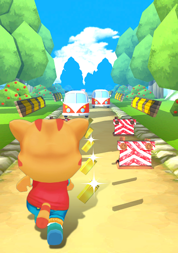 Talking Pet Cat Gold Run Subway Temple Surf